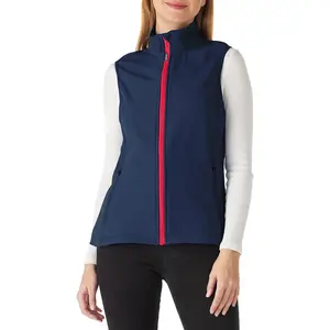 Sporty Sleeveless Jacket For Women, Perfect For Golf, Hiking, And Camping, Windproof Softshell Vest