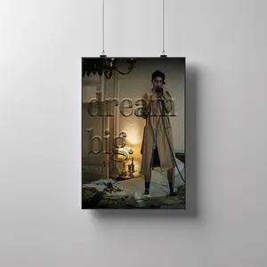 MARTY SUPREME "dream big."  Poster Unframed, Movie Fans Collection, Room Decor, Obsession & Ambition Inspired Film Wall Art, Minimal Typography Movie Decor for Cinephiles, Home Decor, Movie Poster Unframed, Gift For Him