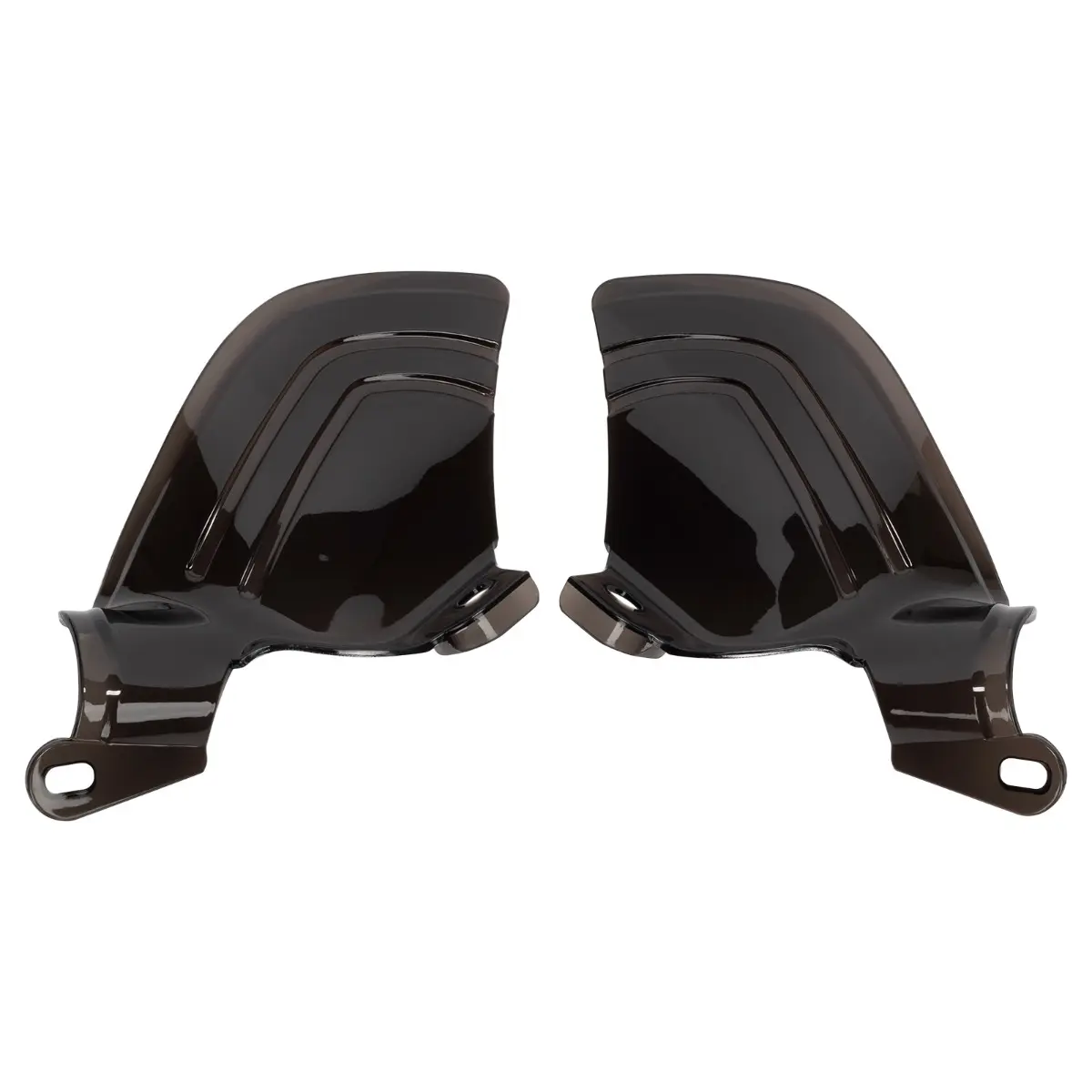 Mid-Frame Air Deflectors for Harley® Softail '18-'25 | Smoked