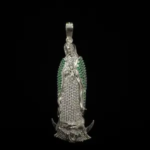 Virgen de Guadalupe de PLATA 925