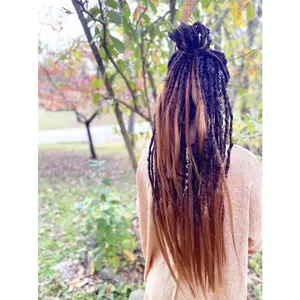 The Amanda - Natural Brown Dreadlock Synthetic Extensions