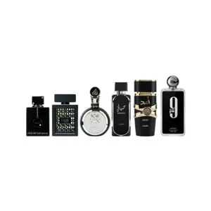 Lattafa - Afnan - Armaf Perfumes 3.4 oz value Bundle - Club de Nuit + Rave Now + Fakhar + Hayaati + Asad + 9 PM Black Bundle