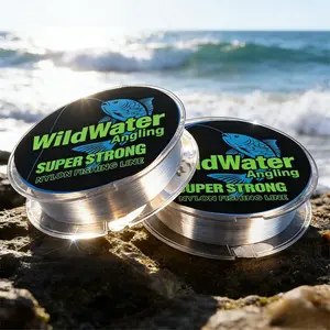 Invisible Nylon Fishing Line 100m, Carbon Coated Low Visibility Design, Ideal for Ice Fishing, Fly Fishing, and Full Water Body Fishing, Fishing Accessories