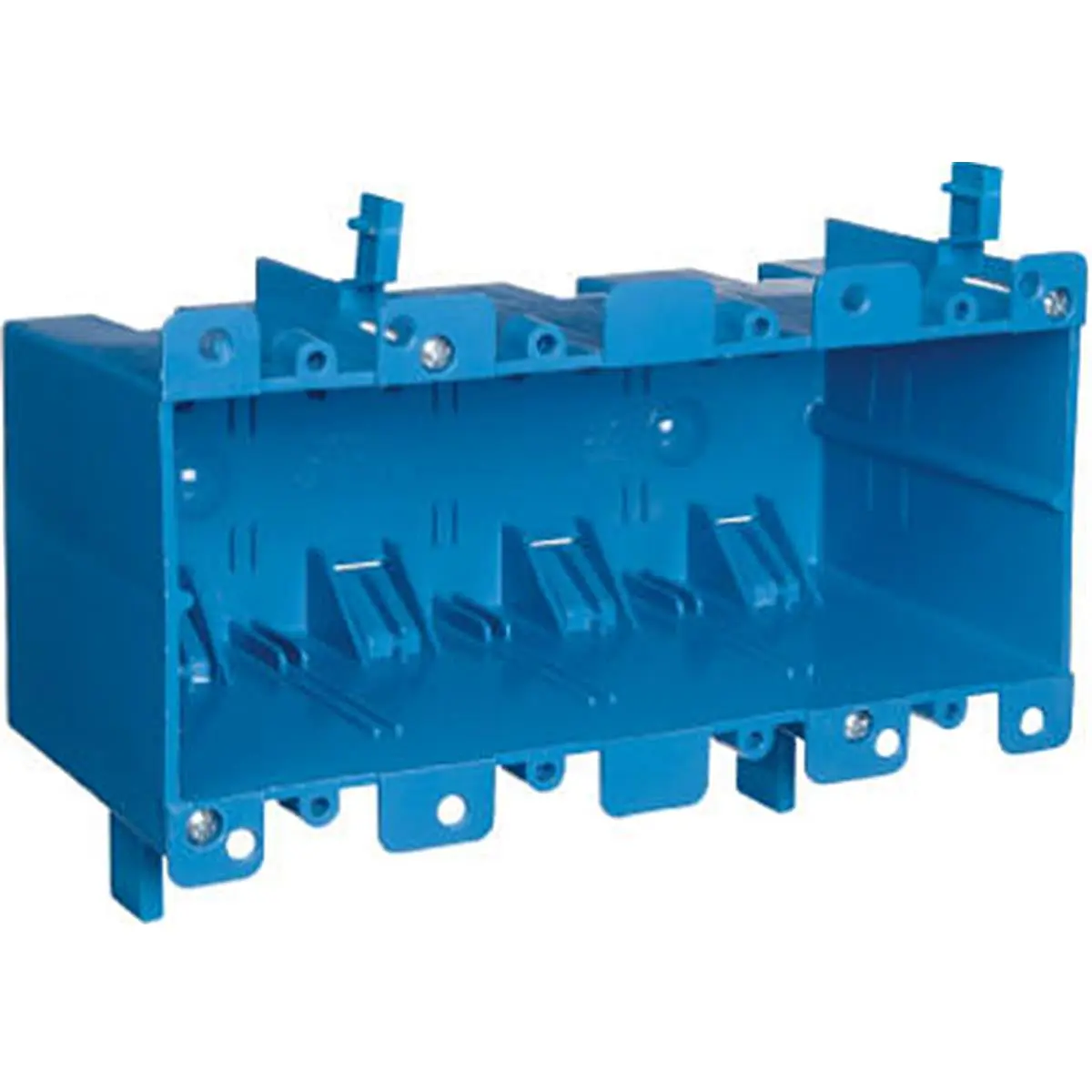 212 MAIN Thomas & Betts B468R 4-Gang Old Work PVC Tool Box - High Impact Tools, 4 Mounting Tabs, 8 Non-Metallic Cable Clamps, Masonry Fit, 3.5x7.8x4.5 in (Sailing Water Sports Essential)