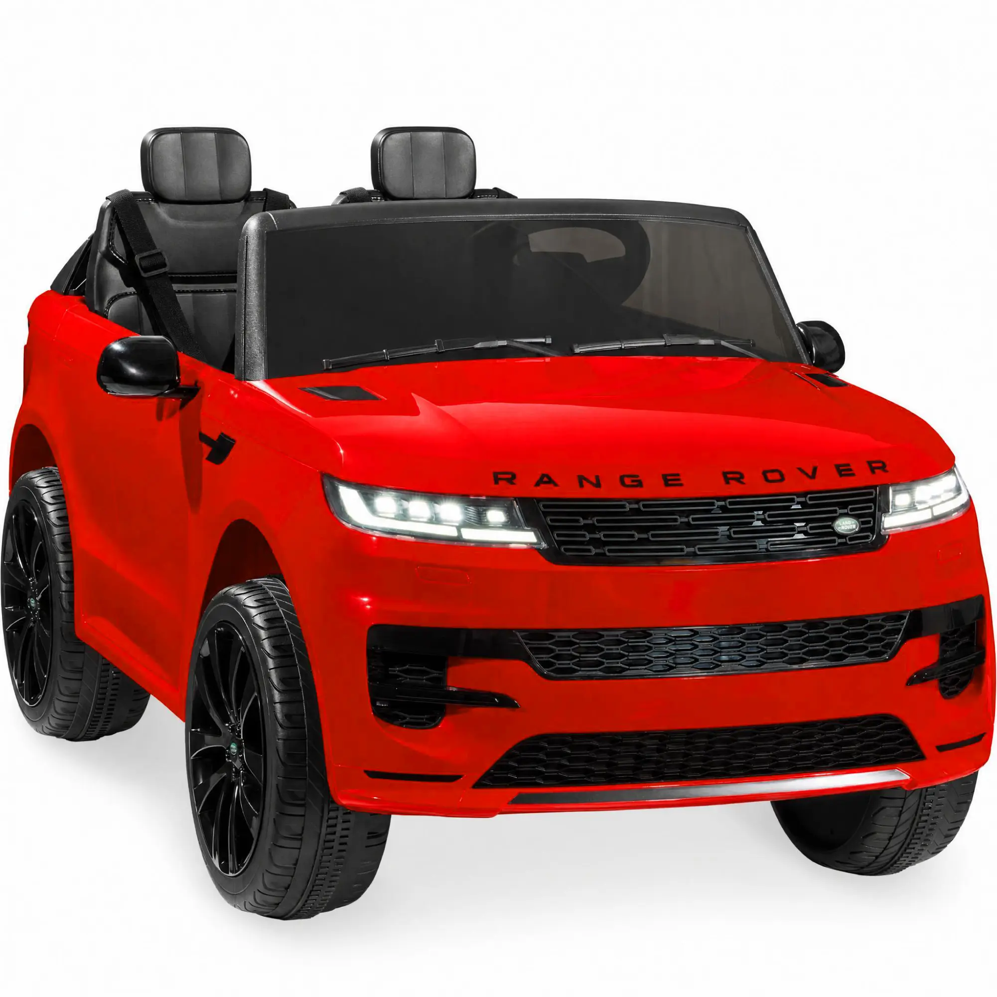 Best Choice Products 24V 2-Seater Licensed Range Rover Sport Kids Electric Ride-On Car, 132 lb Capacity