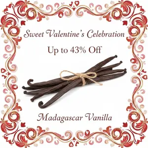 Madagascar Vanilla Beans - Grade A - Gourmet For Vanilla Extract & Baking
