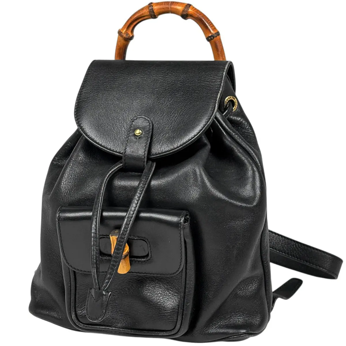 Pre-owned Leather Backpacks Gucci Handbag (JP)