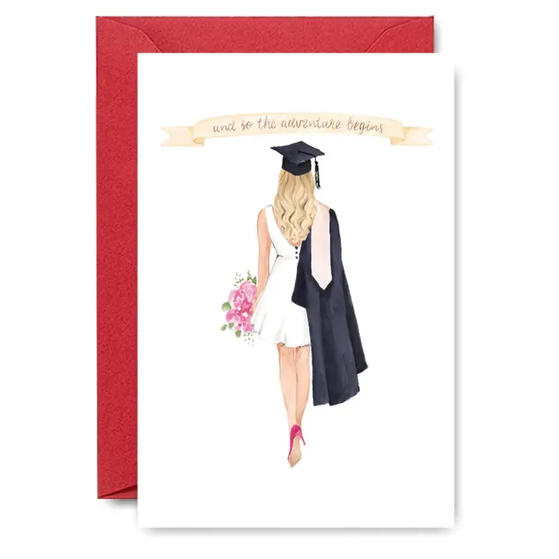 shutterfly free grad cards College Educated, She Graduated Card main image 0