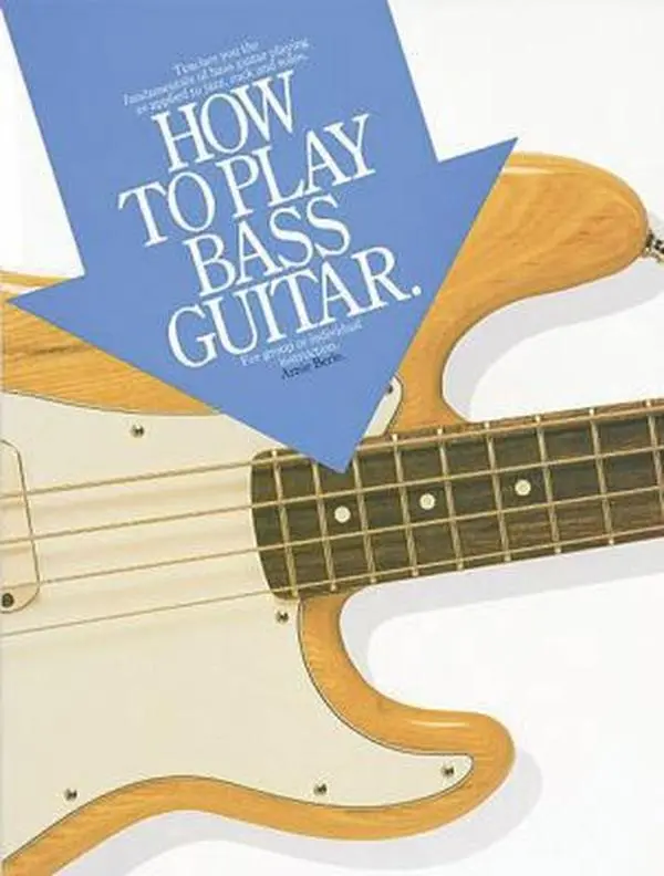 USED Book - How to Play Bass Guitar by Arnie Berle (Paperback) - english