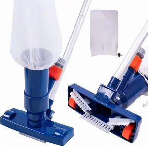 Upgraded Swimming Pool Spa Jet Vacuum Cleaner with Brush & 56" Pole,for Above Ground/Inflatable Pool,Hot Tub,Pond, Spa, Lake and Fountain,campingessentials,outdoorfurnitureset,campinggear