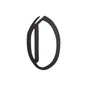 212 MAIN Handcrafted Aluminium 24 In. Decorative Monogram O Sign, Home Accent Plaque with Wall Display Mount Kit (Model HAM-24-O)
