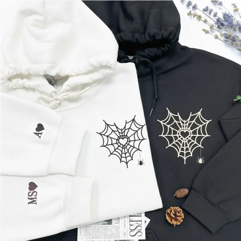 blue and black spider hoodie - TikTok Shop