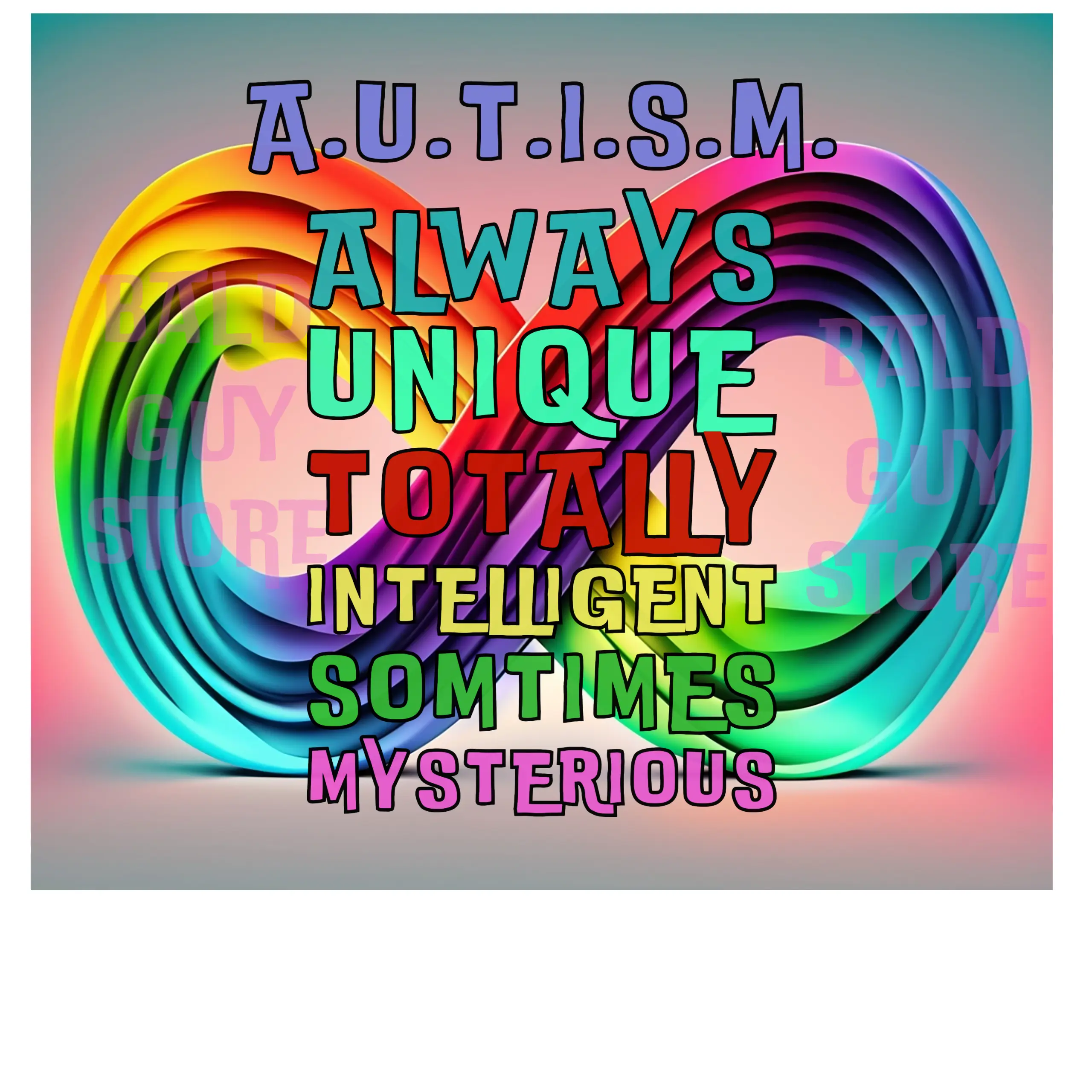 A.U.T.I.S.M. 20 OZ TUMBLER AUTISM AWARENESS Water Bottles