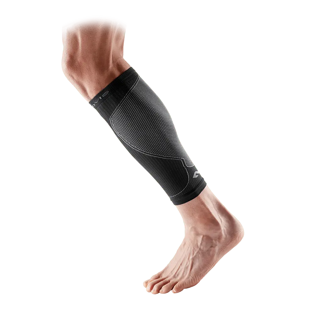 McDavid mmHg Calf Sleeves/Pair - 75% Nylon, Targeted Compression Technology, Quick-Drying & Antimicrobial, Seaweed & Zinc for Recovery, hDc Moisture Management