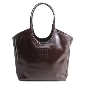 Pre-owned miu miu Calfskin Tote Bags Ivy Tote Bag