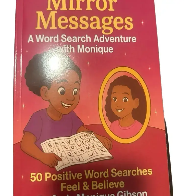 Mirror Messages A Word Search Adventure with Monique: 50 Positive Word ...
