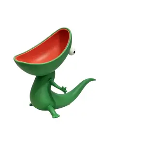 Lizard Tom Bar Soap Holder, Fun Bathroom Soap Dishes, Cute Sponge Holder for Kitchen Sink, Dish Soap Tray, Funny Gift