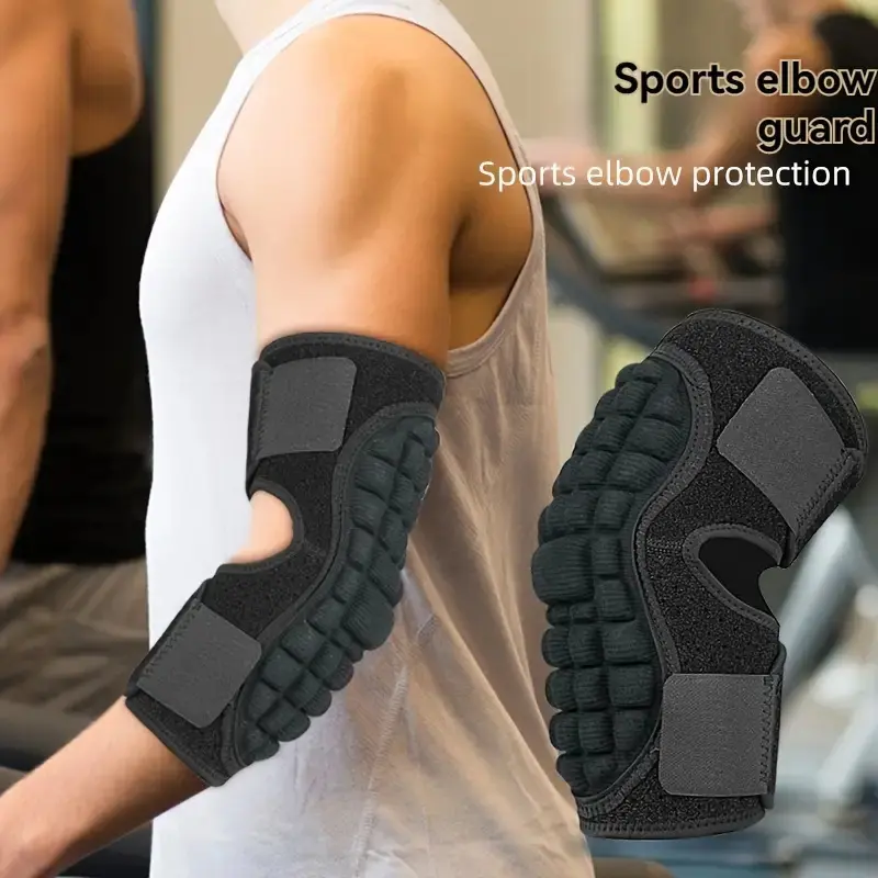 Elbow Pads Male and Female Goalkeepers Thickened Honeycomb Elbow Pads Elbow Protection Gear Cover Basketball