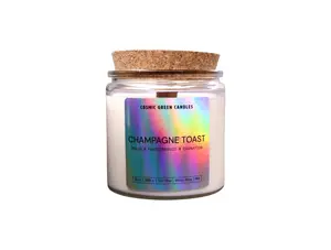 Champagne Toast Candle