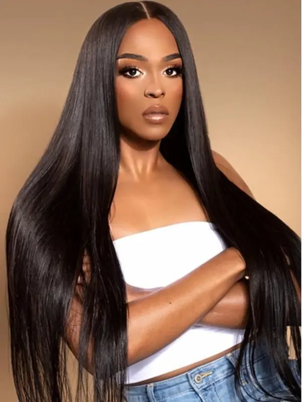 3x4 Cambodian Straight Pre-Made Wig - Effortless Sophistication, Unmatched Quality!