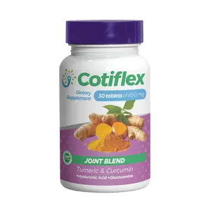 Cotiflex Joint Blend Turmeric & Curcumin 850mg Caplets for Joint Relief Muscle & Bone Health Support Fast-Acting Supplement