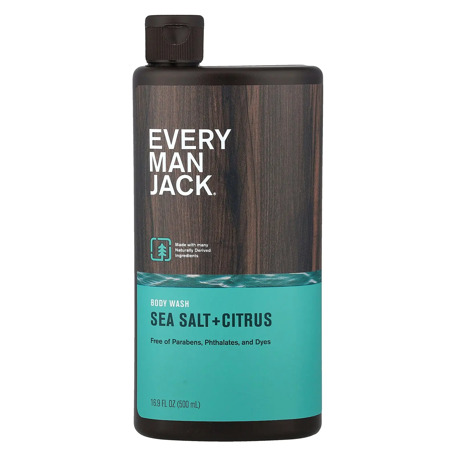 Every Man Jack Body Wash, Sea Salt + Citrus, 16.9 fl oz (500 ml)