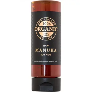 Manuka Honey 100 MGO Squeeze Bottle 18oz