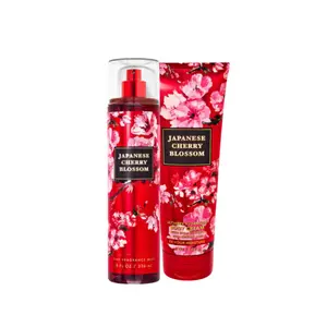 Japanese Cherry Blossom Women's Fragrace Body Mist & Cream