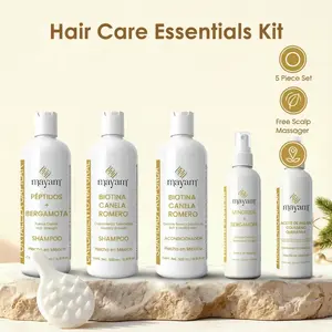 Mayam Beauty Holiday Hair Growth Bundle – 5-Piece Set + FREE Scalp Massager | Made in Mexico