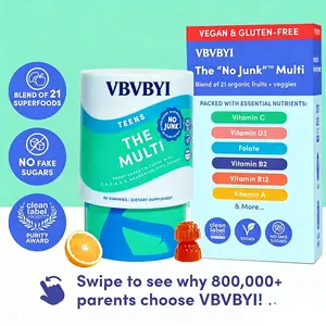 VBVBYI Women’s 3-in-1 Probiotic Gummies – Prebiotic + Probiotic + Postbiotic Formula – Gut & Digestive Support, Skin & Vaginal Health – 30-Day Supply Natural Supplement
