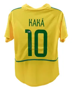 Kaka Signed Brazil Soccer Jersey with Beckett COA