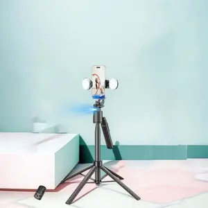 Ai Photographer Smart Selfie Stick, 360° Rotating Auto Lock, Bluetooth-compatible Remote, Tripod Base, Full Body Vlog & Live Streaming, Portable, Selfie Stand