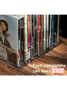 AA Acrylic CD Rack (Free Gift Option: Warm Cotton Socks) - Commercial Office Furniture