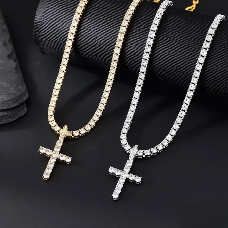 cross y2k necklace - TikTok Shop