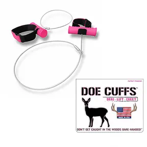 Deer Drags - DOE CUFFS – The Ultimate Hunting Drag Tool for the Female Hunter