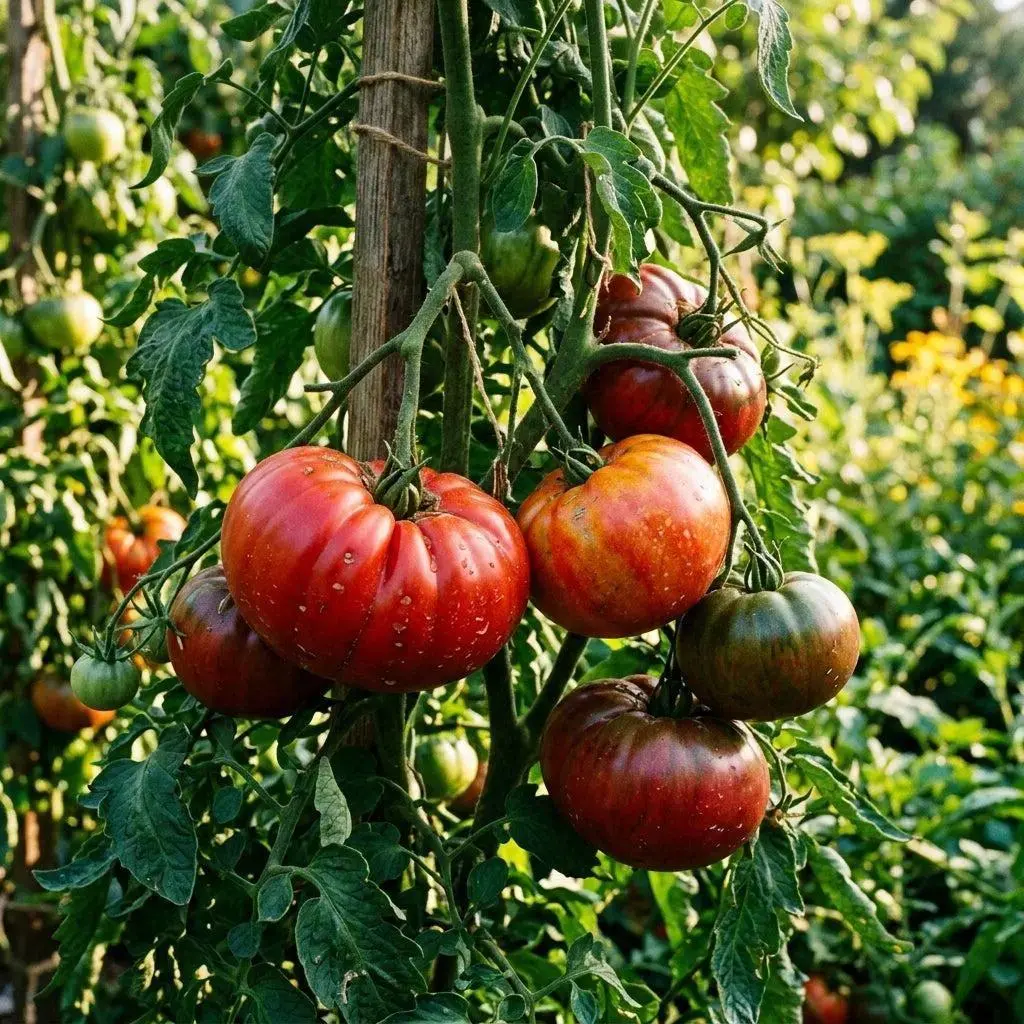 100+ Heirloom Tomato Seeds for Planting - High Yielding Vegetable Seeds for Home Garden & Greenhouse, Outdoor Garden, Heirloom Type