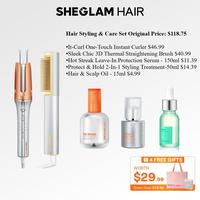 Instant Curler & Straightening Brush Set