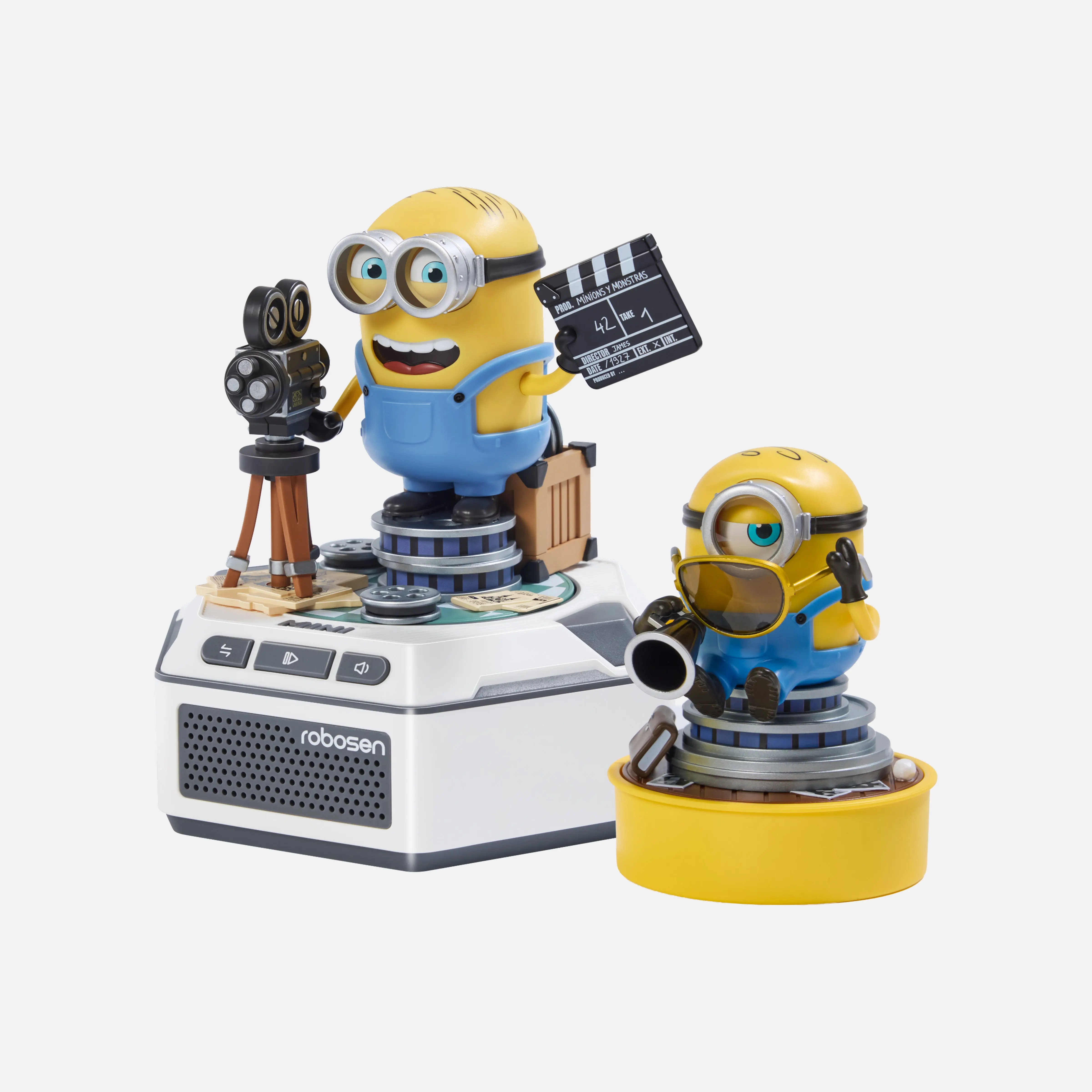 Robosen MINI Robot Toys - Minions & Monsters James & Henry Collectible Set, Unisex Minion Figures for Above 12 Yrs