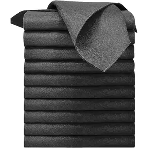 10 Packs Thickened Magic Cleaning Cloth, Microfiber Streak Free Miracle Cleaning Cloth,Reusable Glass Cleaning Rag,All-Purpose Microfiber Towels  Kitchens,Glass Cars,Window(20 * 30CM,Grey)