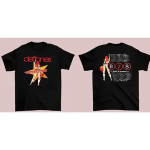 Deftones Back To School Tour Vintage Reprint Two Sided T-Shirt