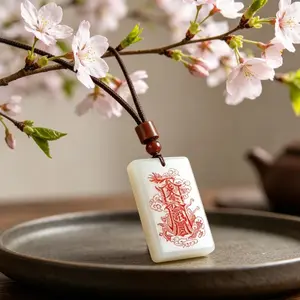 Healing & Fortune Amulet Pendant  Taoist Feng Shui Blessing