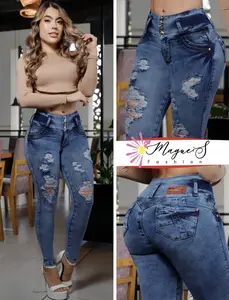 8726-Push Up Colombian Jean