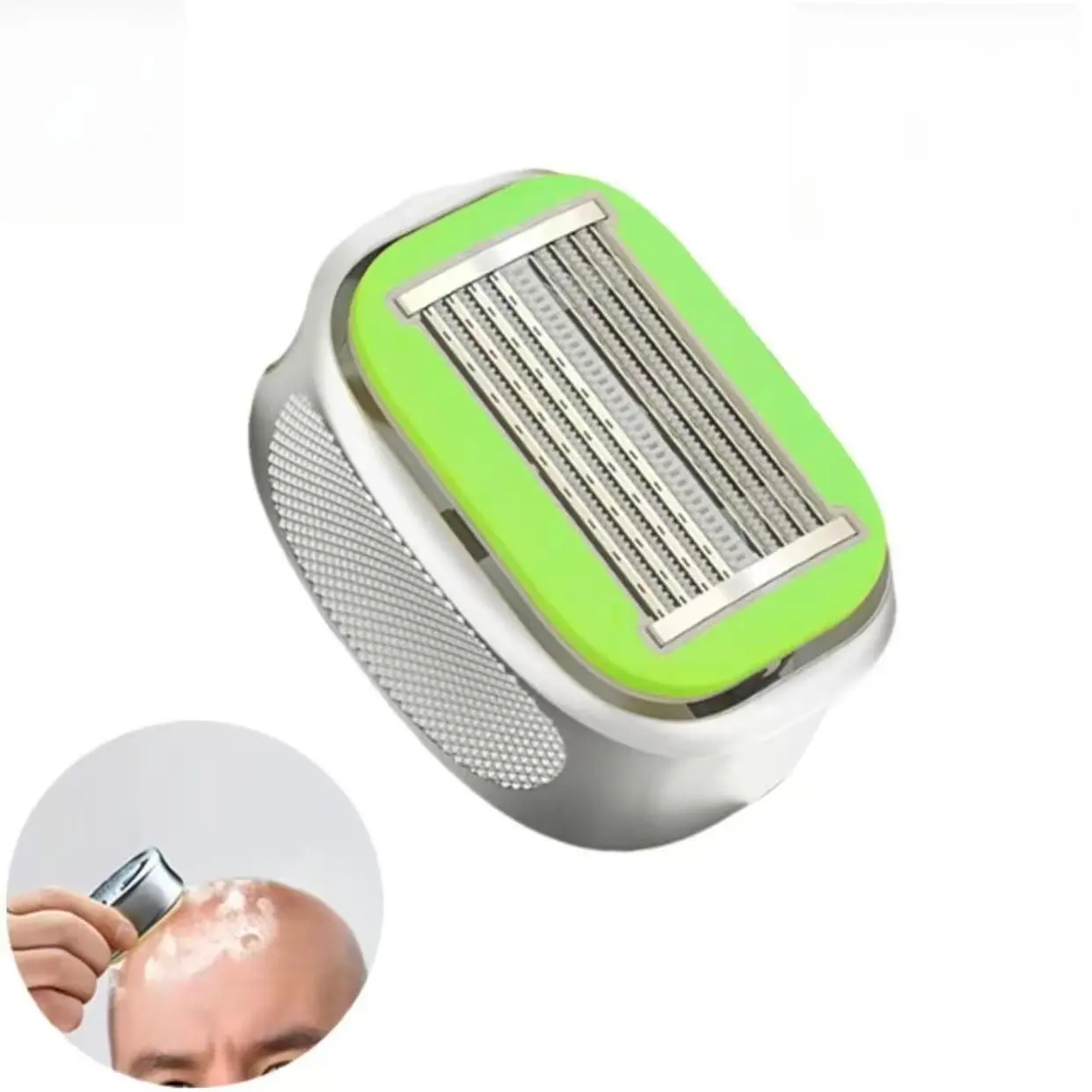 Men's Bald Head Shaver, Shaver For Bald Head, Dual-Direction 8-Layer Blades, Anti-Cut Comb, Full Body Waterproof, Portable Storage, Sensitive Skin Friendly, Double Foil Shaver, Shaving Head, Waterproof Shaver Grooming