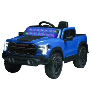 12V Kids Ride-On Car with Remote Control, 4-Wheel Shock Absorption, Multifunctional Music Player - Perfect Gift for Toddlers