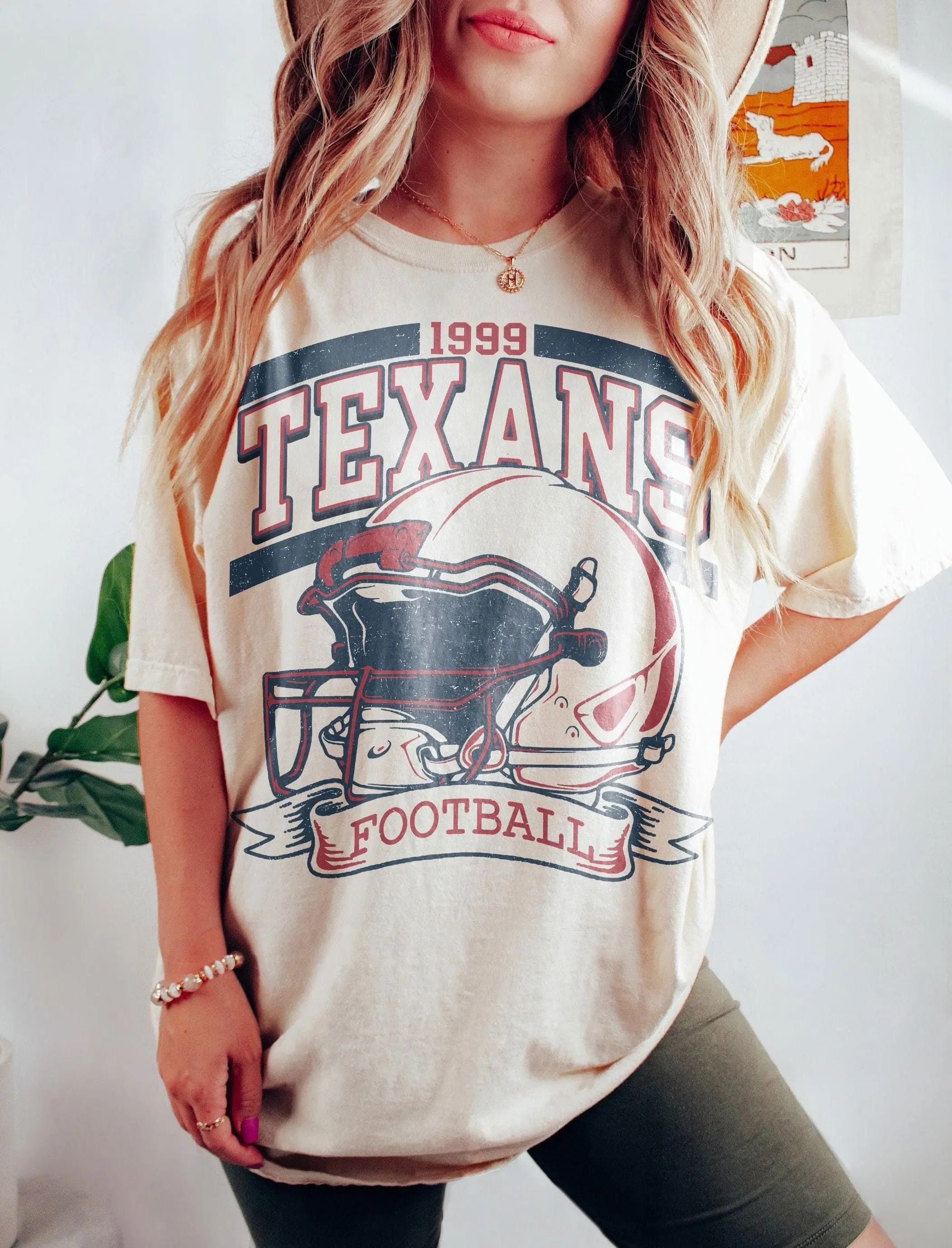 [Sale Up To 50%] Vintage 90s Retro Style Houston Texans Football, 90s Bootleg, T Shirt Retro Style Sweatshirt Crewneck, Vintage style Houston Texans fan, Trending USA Cotton Fabric