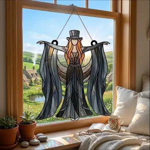 Stevie Nicks Dancing Window Hanging Acrylic Suncatcher