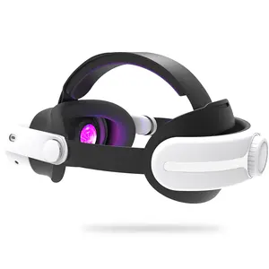 MLemonVR Pro Comfort Head Strap for Meta Quest 3/3S | Enhanced Support & Pressure Reduction for Extended VR Gaming, Fitness & Movies | Adjustable Design for a Perfect, Strain-Free Fit | Premium Wearable VR Accessory