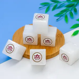 10OZ Natural Camphor Blocks – Refined Pure Camphor Cubes for Indian Pooja Alcanfor Tablets Religious Purpose Kapoor for Pooja Odor Eliminator Incense Ideal Indian Ritual Staff - 64 Tablets (300G)