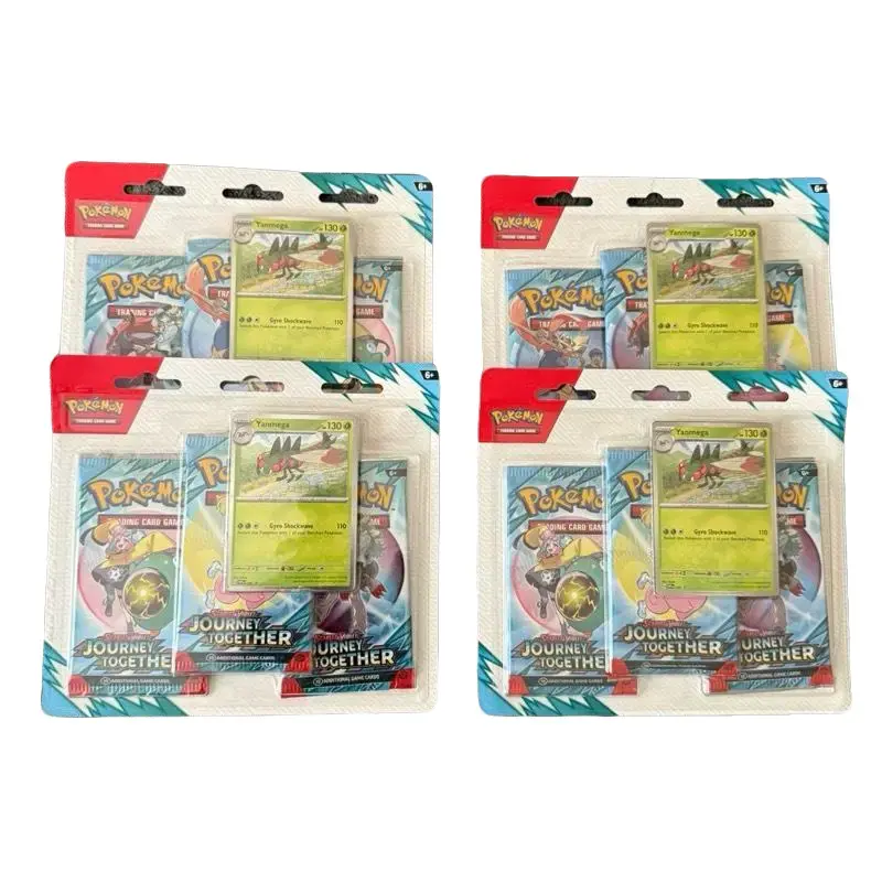 Pokemon Scarlet & Violet - Journey Together 3 Pack Blister with 3 Booster Packs and Promotional Card, Collector Booster Pack, Tcg Booster Packs