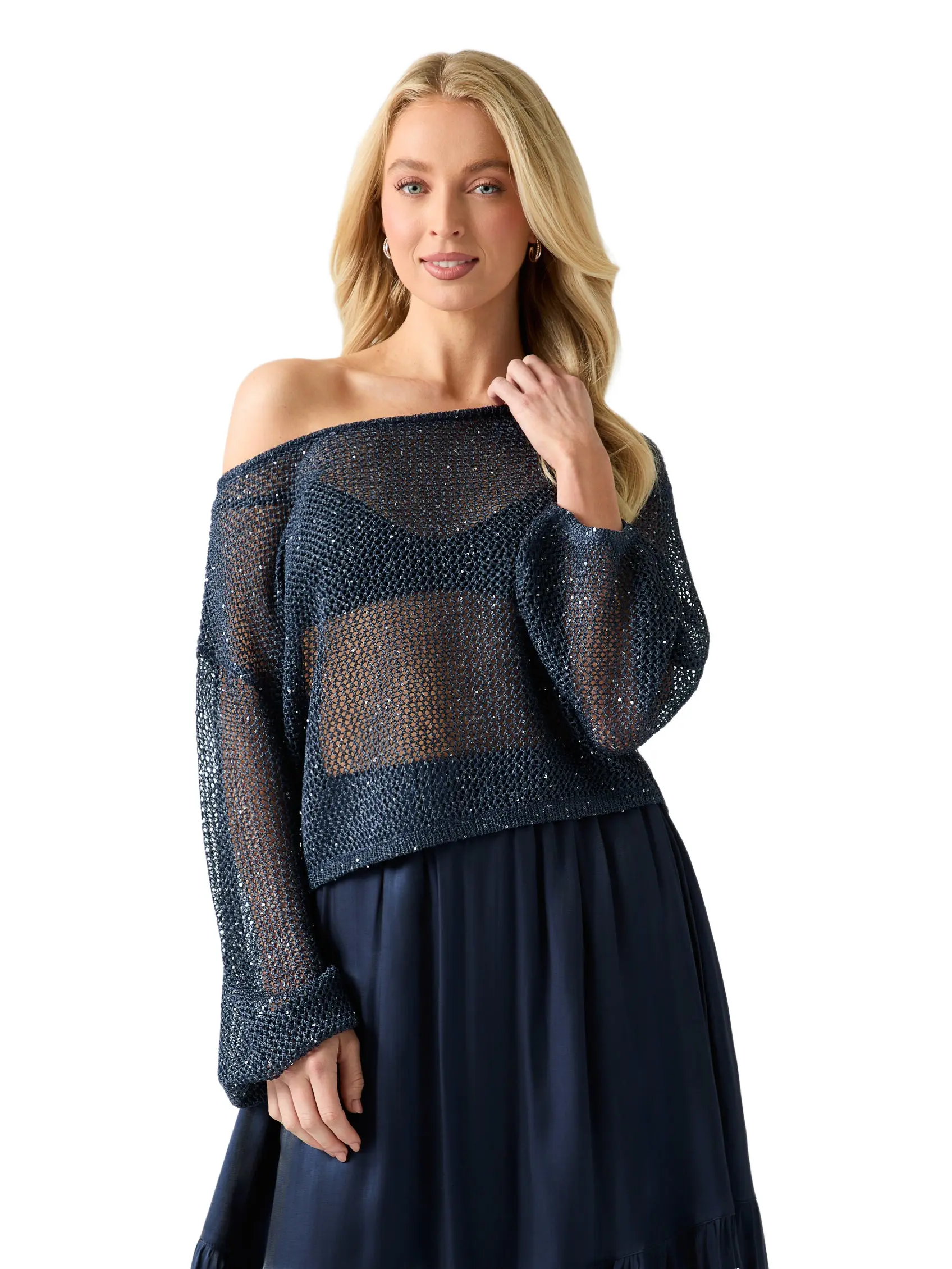GUESS Female Sequins sweater